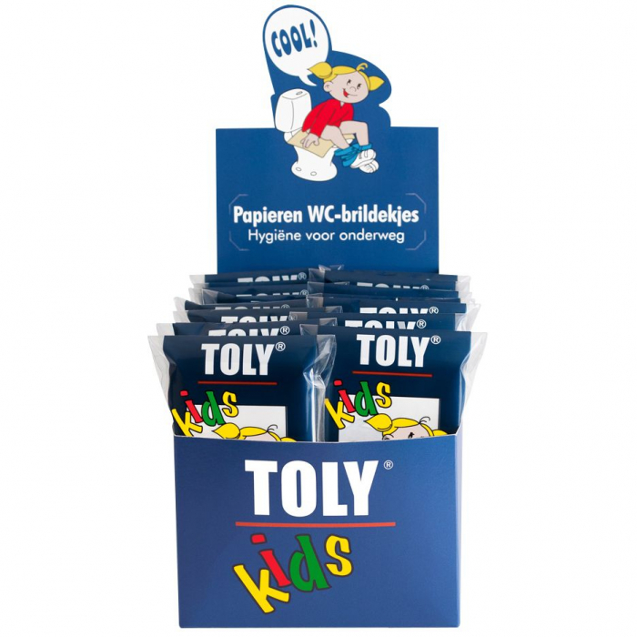 Folii protectoare toaleta pentru copii Toly 10 bucati/set [4]