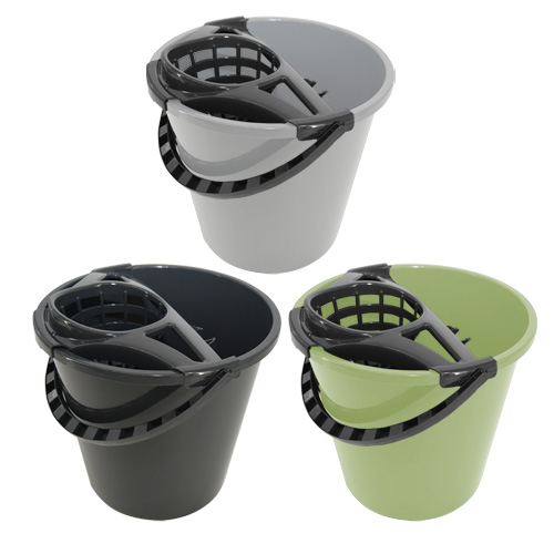Galeata rotunda cu storcator 10L [2]