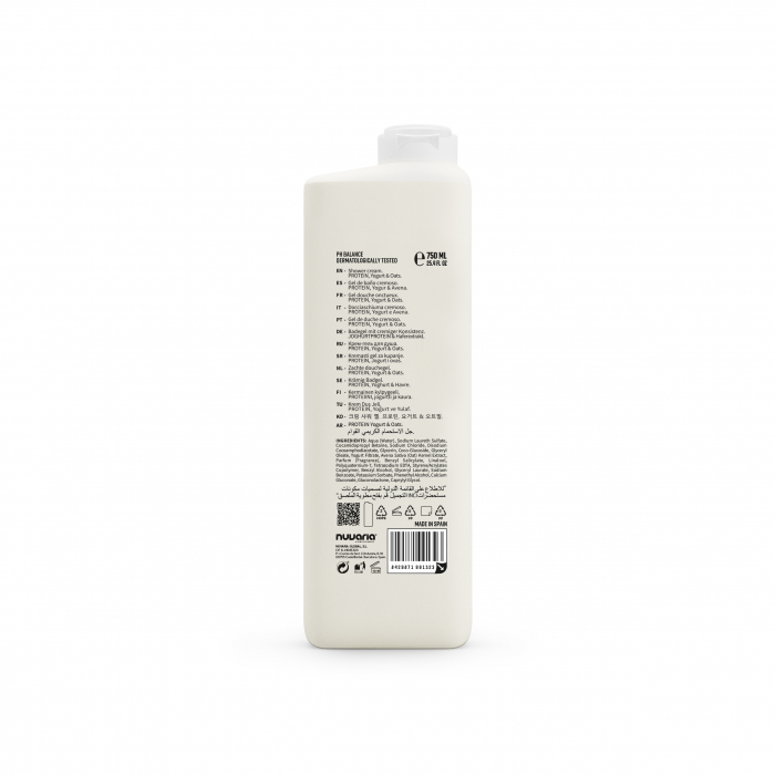 Gel de dus cu Proteine, Iaurt si Ovaz pentru piele sensibila, 750ml [2]