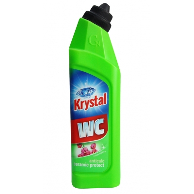 KRYSTAL WC Detartrant forte pentru ceramica cu protectie, verde 750ml [1]