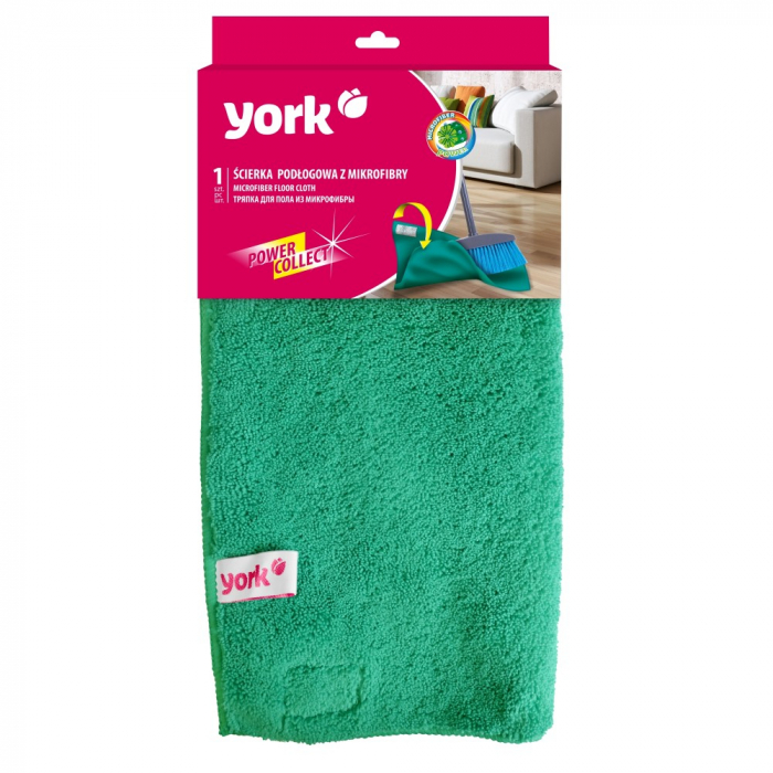 Laveta microfibra pentru pardoseala ,culoare verde ,50x60cm PowerCollect [4]
