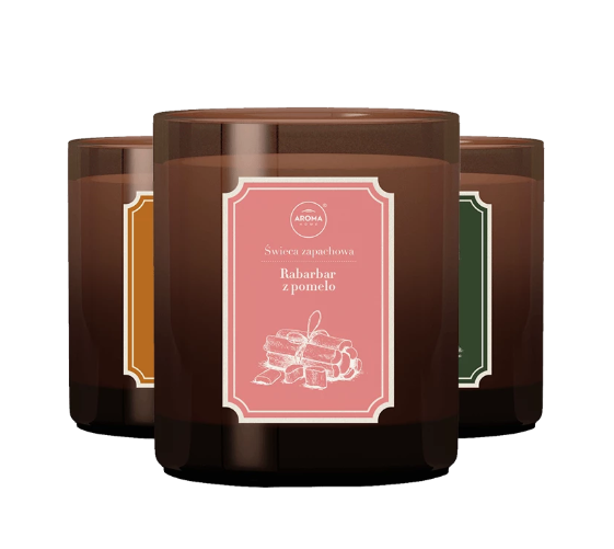 Lumanare parfumata White Tea&Thyme, 160g, Aroma Home [2]