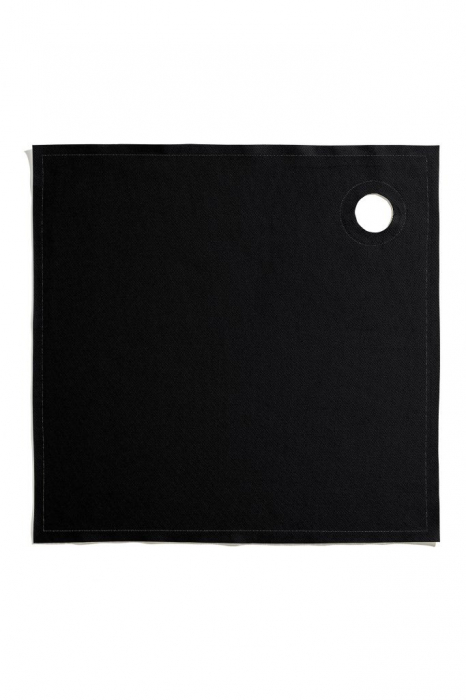 Suport din bumbac pentru sticle de vin 40x40, Negru [2]