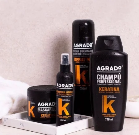 Masca tratament pentru par ondulat cu Keratina anti-electrizare, 500ml [3]