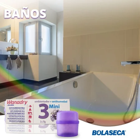 Miniabsorbant de umiditate cu saruri de Lavanda Bolaseca Trimini 3x70g [3]