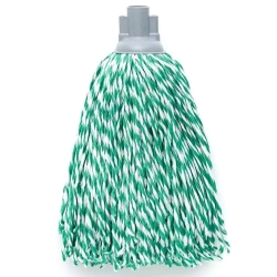 Mop umed de microfibra,alb-verde 150g [2]
