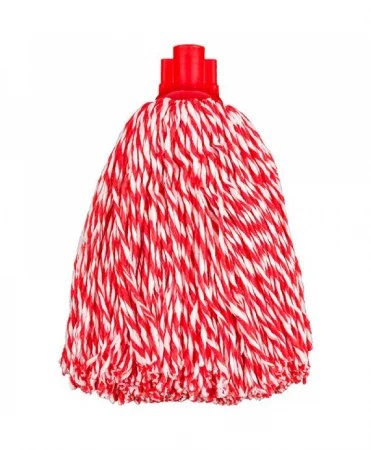 Mop umed de microfibra, alb-rosu, 150g [2]
