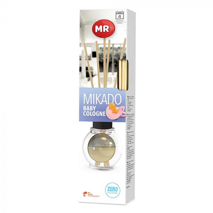 Odorizant camera cu bete de ratan - Apa de colonie Baby 20ml [1]