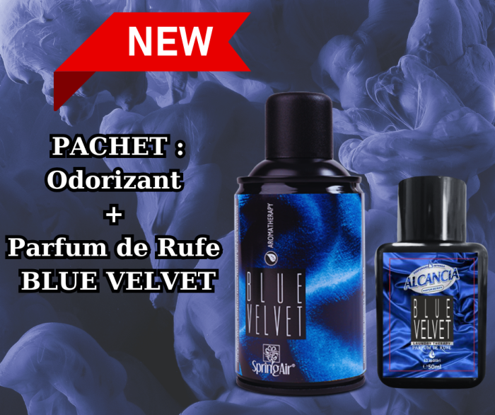 Pachet Alcancia Blue Velvet – Eleganță și Prospețime pentru Întreaga Casă și Garderobă [2]