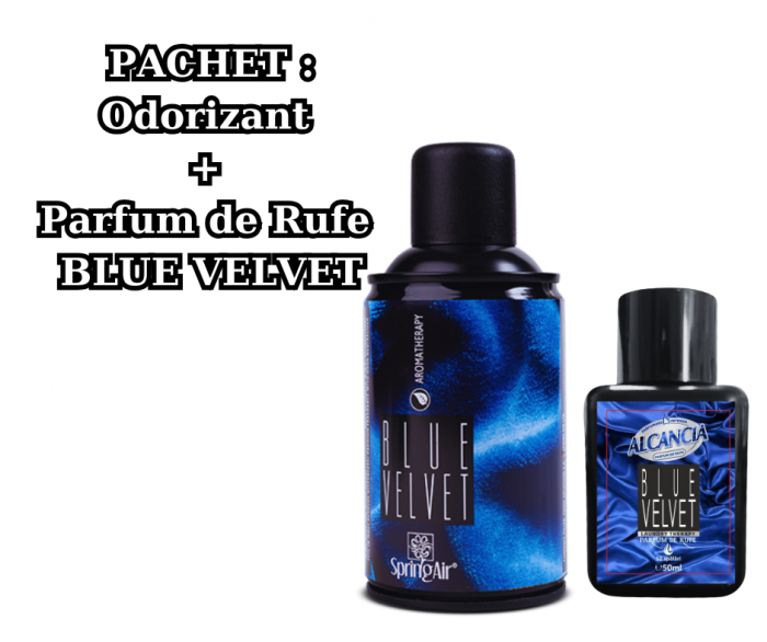 Pachet Alcancia Blue Velvet – Eleganță și Prospețime pentru Întreaga Casă și Garderobă [2]