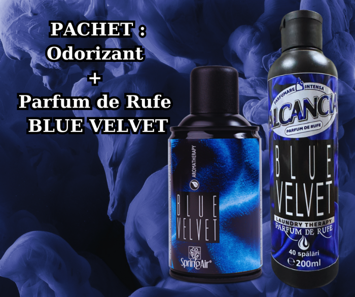 Pachet Alcancia Blue Velvet – Eleganță și Prospețime pentru Întreaga Casă și Garderobă [2]