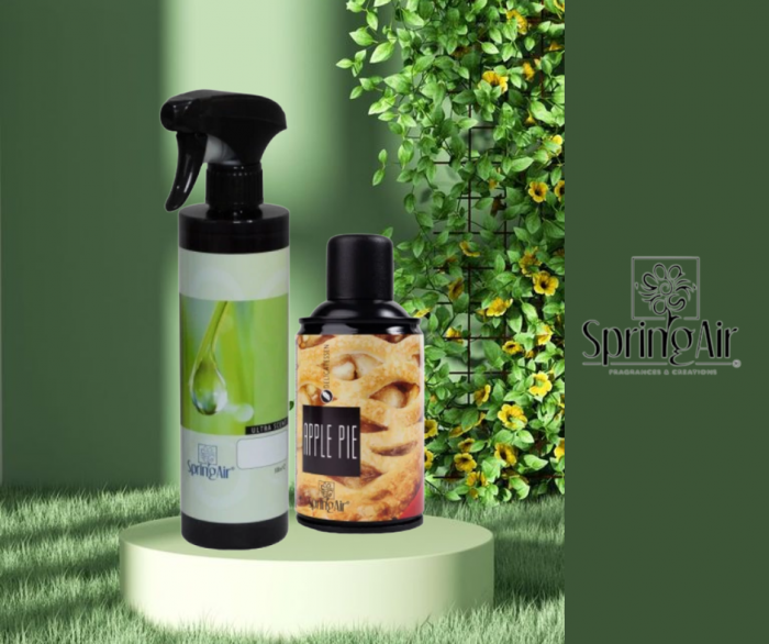 Pachet Odorizare Apple Pie/Antistress -Rezerva odorizanta 250ml+Odorizant ambiental 500ml [1]