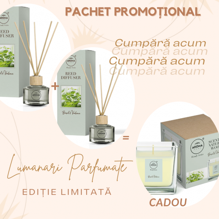 Pachet odorizare Basil&Verbena - Aroma Home [1]