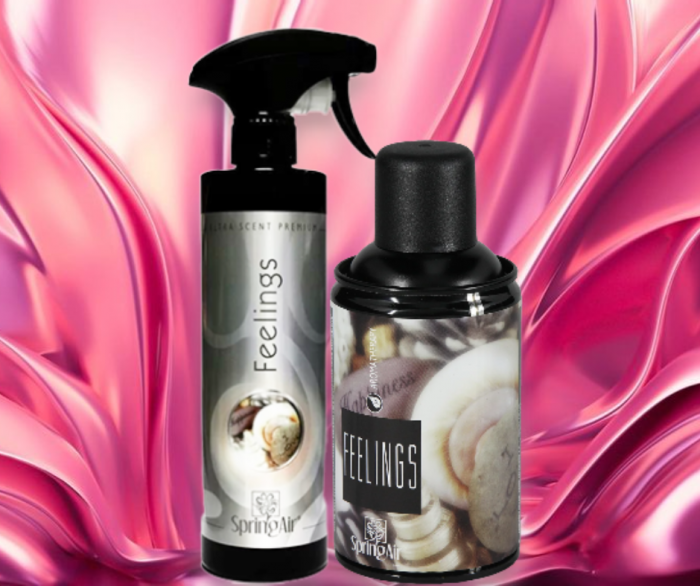 Pachet Odorizare Feelings -Rezerva odorizanta 250ml+Odorizant ambiental 500ml [1]