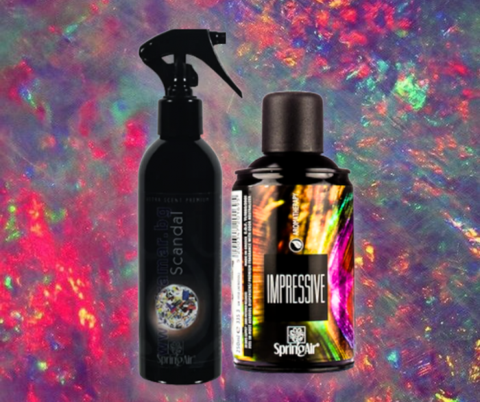 Pachet Odorizare Impressive/Scandal -Rezerva odorizanta 250ml+Odorizant ambiental 200ml [1]