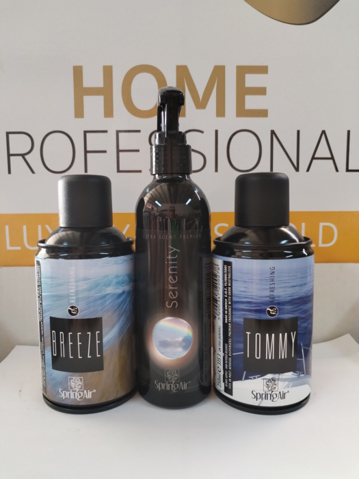 Pachet Spring Air 2 rezerve odorizante camera Breeze+Tommy+ Odorizant ambiental 200ml Scandal [1]