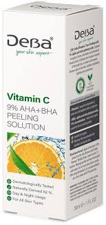 Peeling facial Solutie Vitamina C 9 % AHA +BHA 30ml [1]