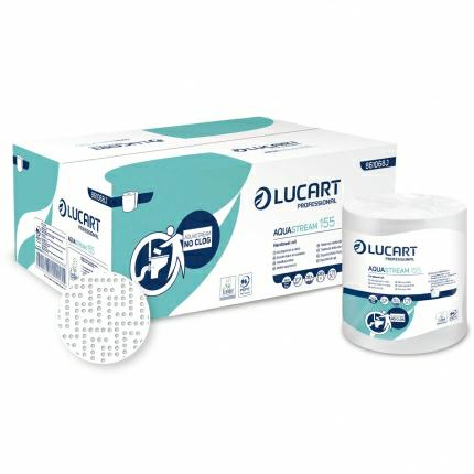 Rola hartie prosop de maini ,autocut ,alb ,Aquastream 155m [1]