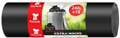Saci menajeri, 240l, negri,10 buc, super rezistenti [1]