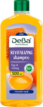 Sampon revitalizant pentru par uscat cu 93% ingrediente naturale din ou si miere,500ml [1]