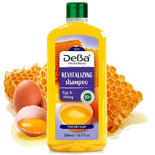 Sampon revitalizant pentru par uscat cu 93% ingrediente naturale din ou si miere,500ml [3]