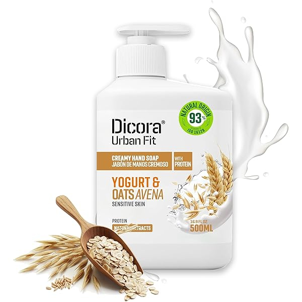 Sapun lichid cu proteine, Iaurt si Ovaz pentru piele sensibila, 500ml [1]