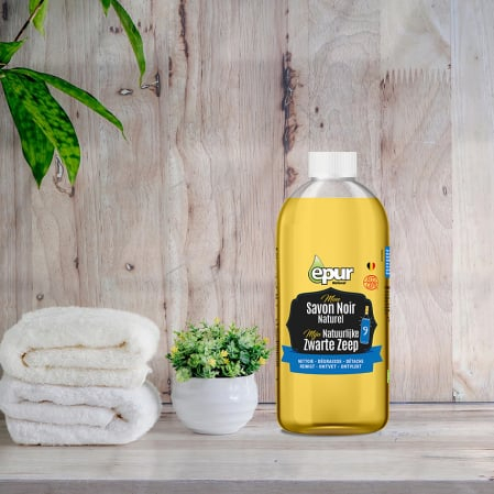 Sapun natural negru pentru curatare si degresare multisuprafete, 1L [3]