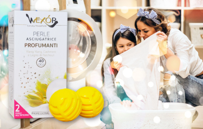 Set 2 x Plachete parfumate pentru uscatorul de rufe, 40g/buc, Ylang Ylang, Cashmere&Patchouli [3]