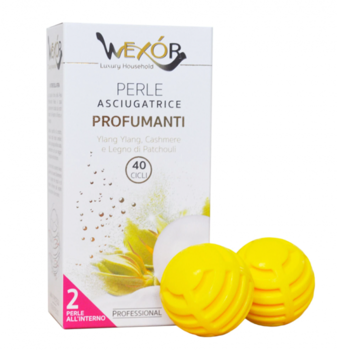 Set 2 x Plachete parfumate pentru uscatorul de rufe, 40g/buc, Ylang Ylang, Cashmere&Patchouli [1]