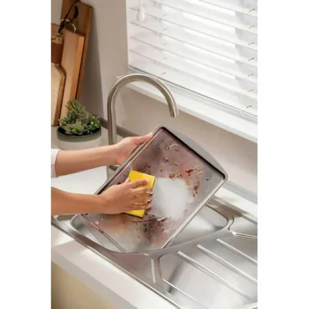Set 6 bureti abrazivi  pentru curatat vase, cu protectie pentru degete [4]