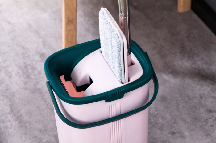 Set curatenie cu mop plat si galeata ingusta, Mop Handy York [5]