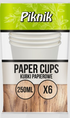 Set ECO Picnic biodegradabil 6 pahare 250ml [1]