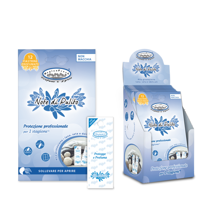 Set odorizant card parfumat pentru camera Noapte curata 12 bucati [1]