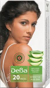 Silk&Comfort Care Benzi depilatoare pentru fata Aloe Vera (20buc) [1]
