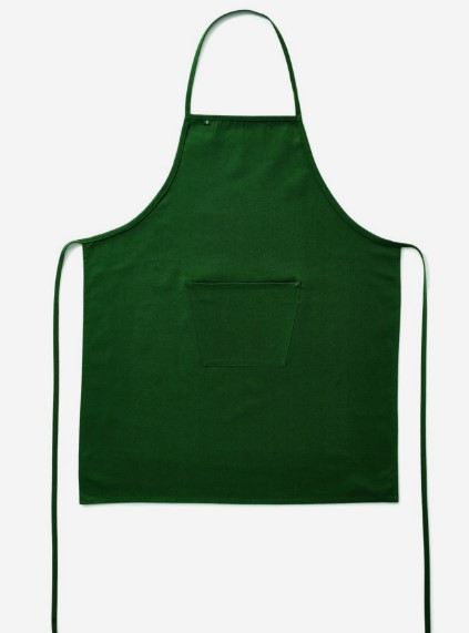 Sort cu buzunar pentru ospatar si barman, 75x90, Verde [1]