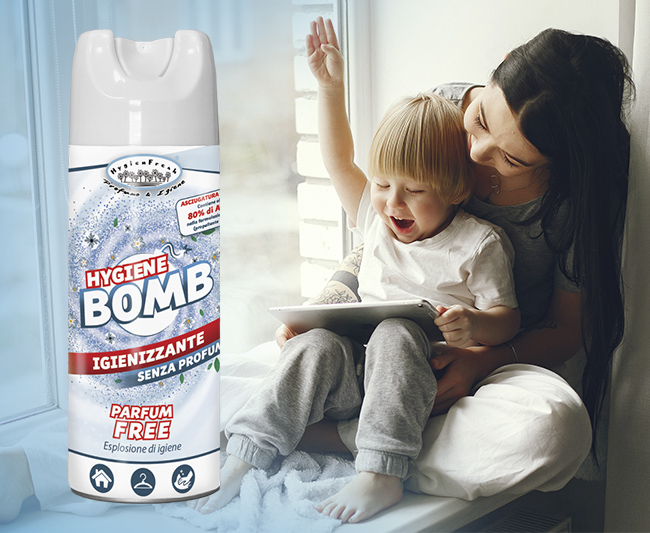 Spray Igienizant Bomb Elixir Parfum Free,pentru tesaturi si ambient ,400ml [4]