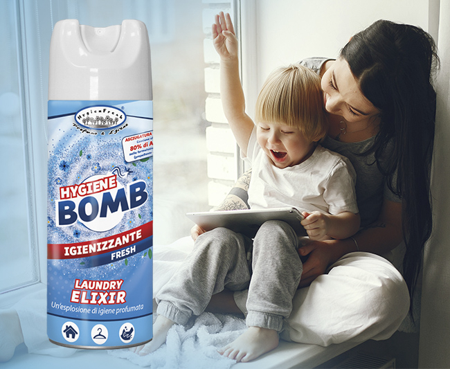 Spray Igienizant pentru haine, incaltaminte si suprafete diverse, Fresh,400ml [3]