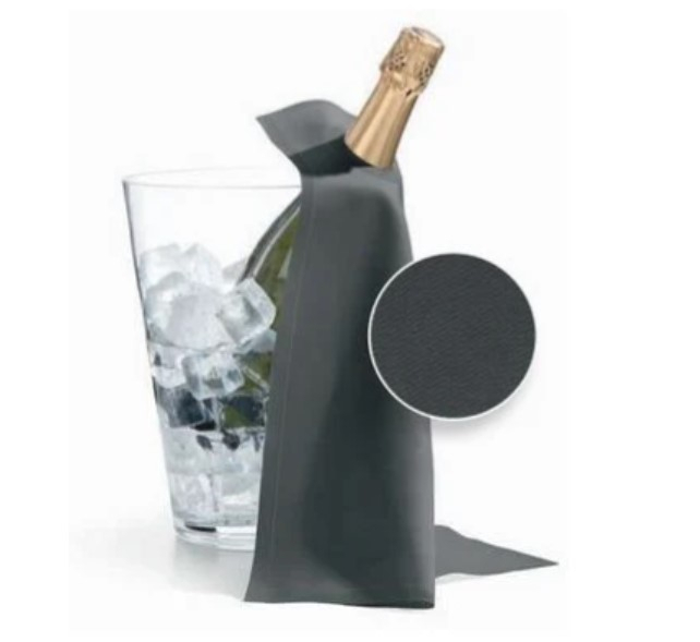 Suport din bumbac pentru sticle de vin 40x40, 12 buc, Gri Antracit [1]