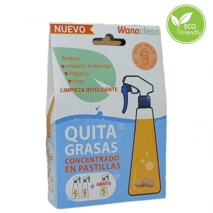 Tablete concentrate eco-friendly pentru degresare grasimi suprafete,6buc/set [1]