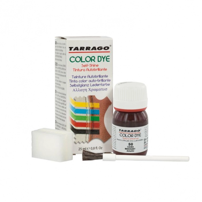 Vopsea pentru piele, Tarrago, Mahon 25ml [3]