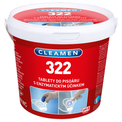 ARTICOLE HORECA - 322 Tableta enzimatica cu sita pentru curatare pisoar,12 buc/cut