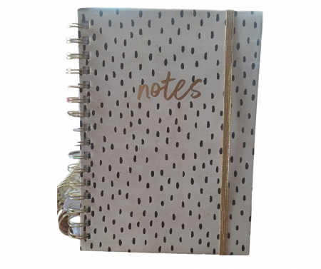 Papetarie si Creativitate - Agenda A5, cu spirala dubla