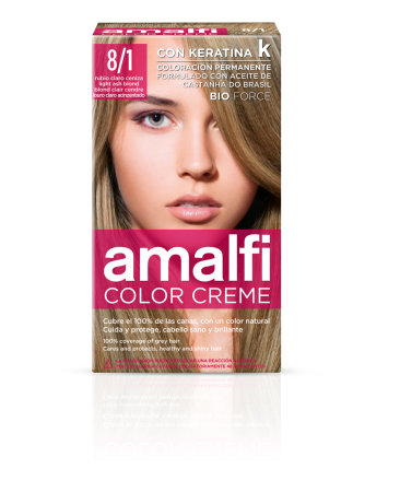 Vopsea de par - Vopsea de par Ash Light Blonde 8/1