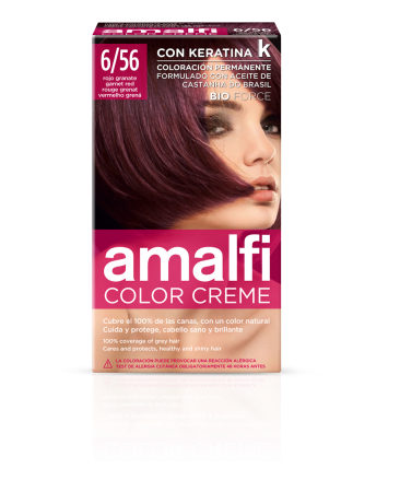 Vopsea de par - Amalfi Vopsea de par Deep Red 6/56