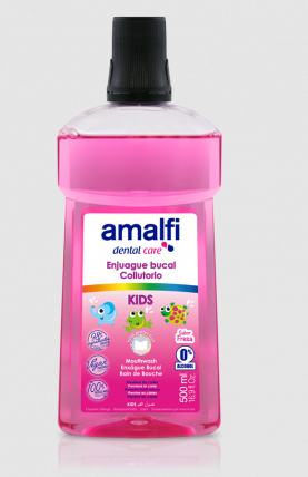 Igiena dentara - Apa de gura pentru copii, aroma Capsuni, 500ml