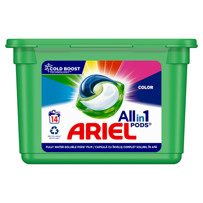 Detergenti Rufe & Intretinere Textile - ARIEL Detergent Rufe Capsule Color&Style 14 bucati