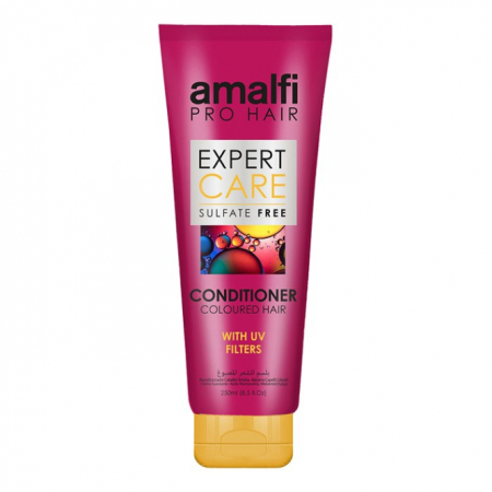 Sampon,balsam,masti si tratamente pentru par - Balsam pentru par colorat fara sulfati cu filtru UV 250ml Amalfi