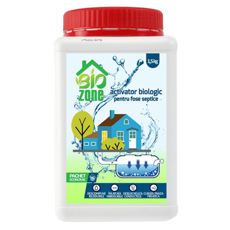 Biozone - Bioactivator fosa septica 1,5kg