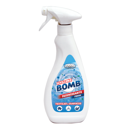 Spray igienizant parfumat pentru ambient si tesaturi Fresh 500ml, Bomb Fresh [1]