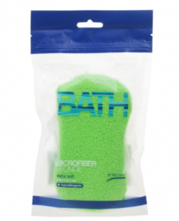 Burete pentru baie din microfibra pentru piele sensibila,Microfiber [2]